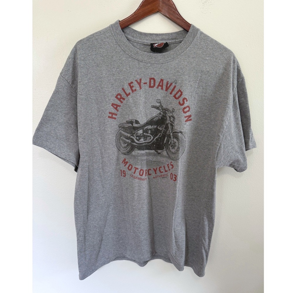 Harley Davidson Low Country Charleston SC Graphic T-Shirt Gray 2021 Mens SZ XL